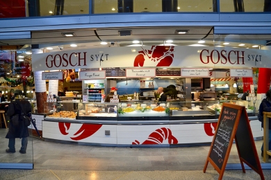 POS SHOP DESIGN Gosch Sylt Hauptbahnhof München